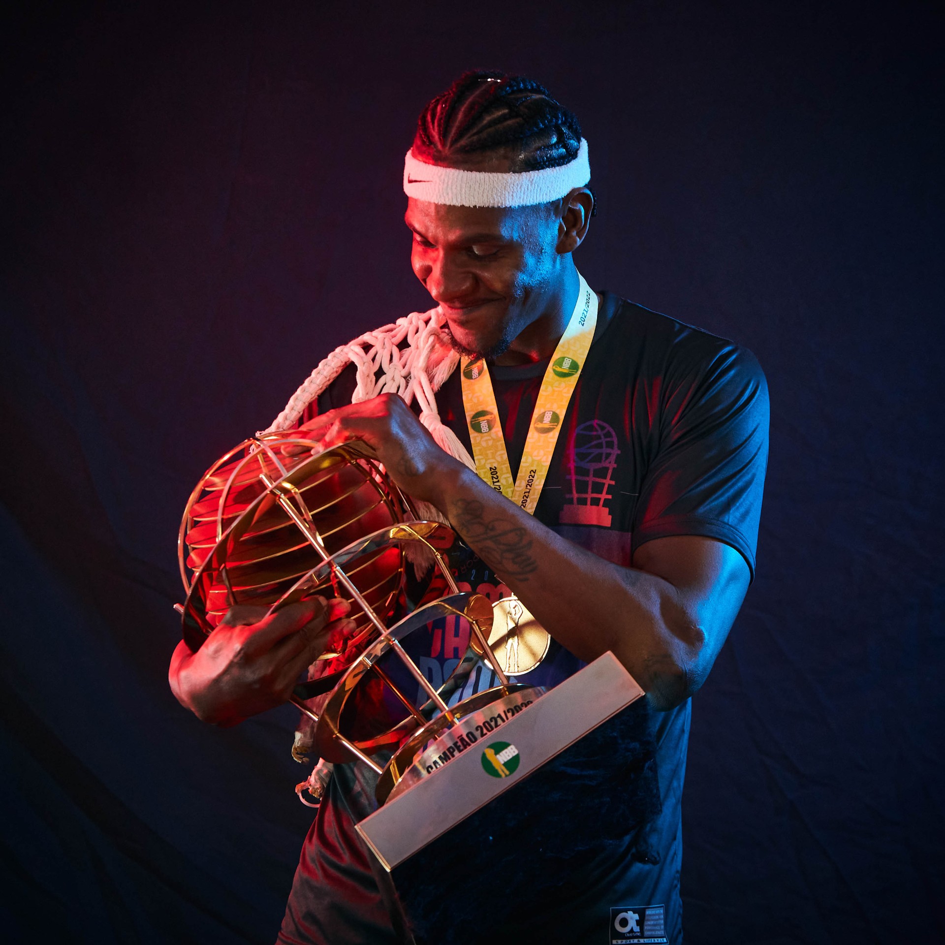 Retrato esportivo de atleta